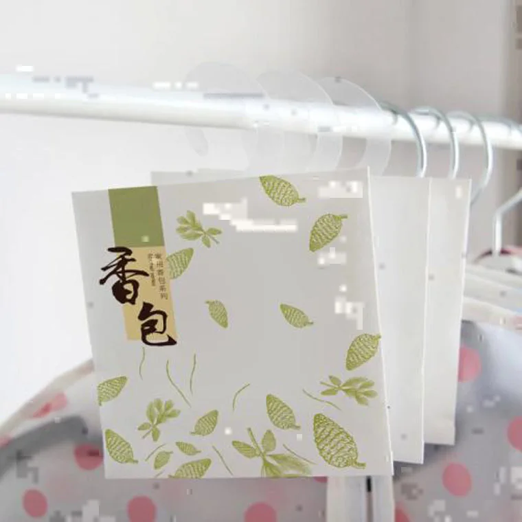 Hanging paper scented card aromatic with printed logo for wardrobe/.car odor eliminator