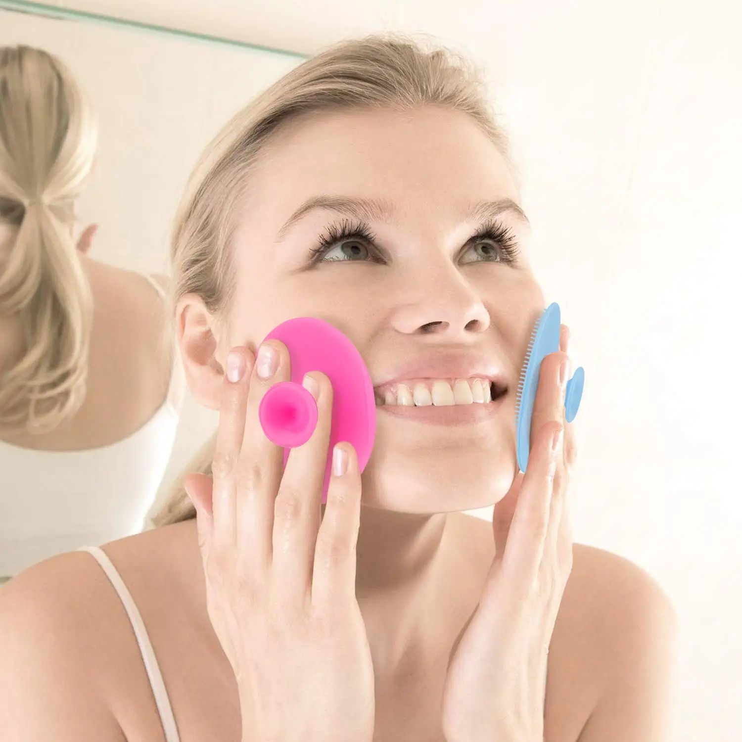Facial Cleansing Brush Deep Skin Care face scrubber silicone Face Cleansing Brush