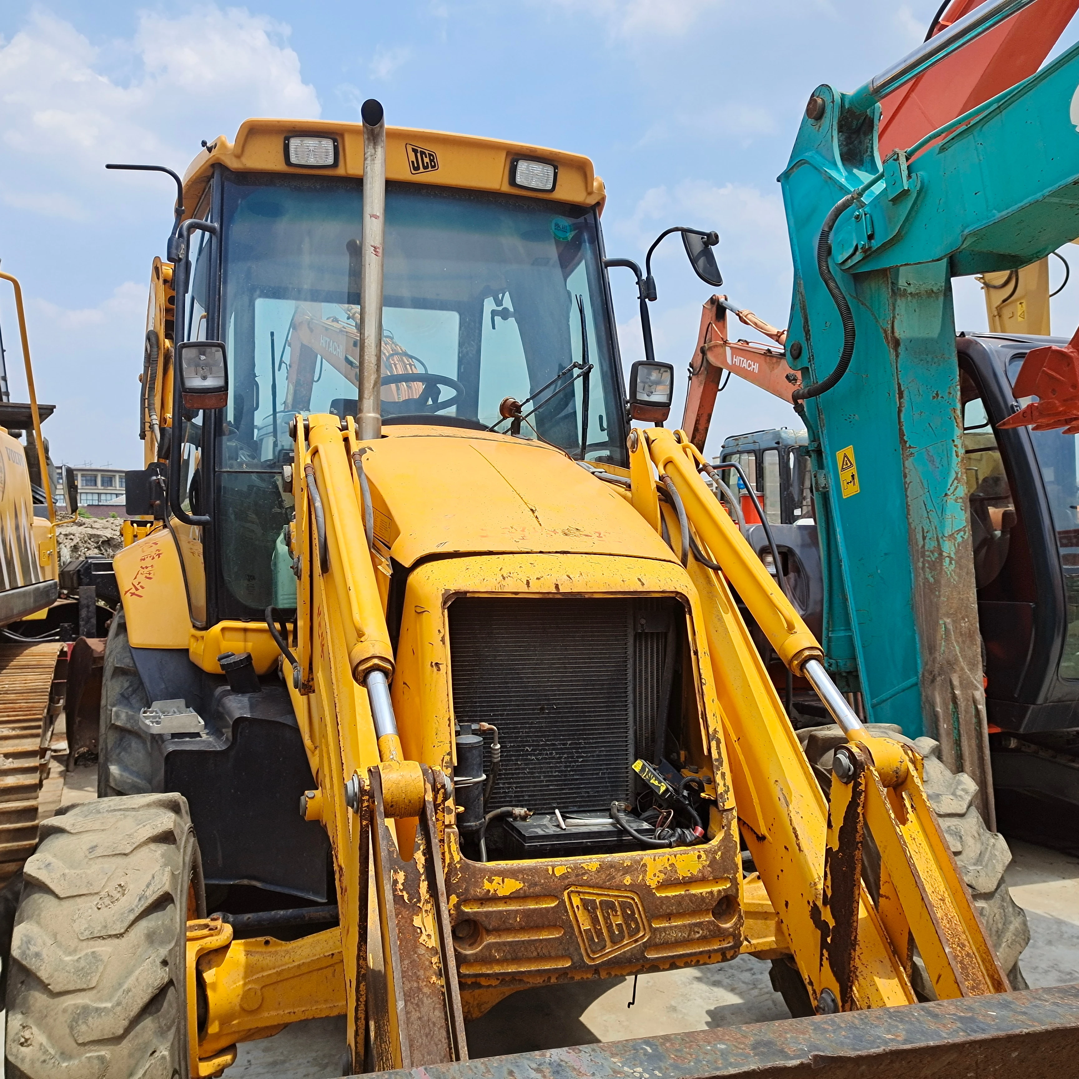Used JCB 3CX Backhoe Loader  excavator heavy machines wheel loaders uk original running condition for sale good quality