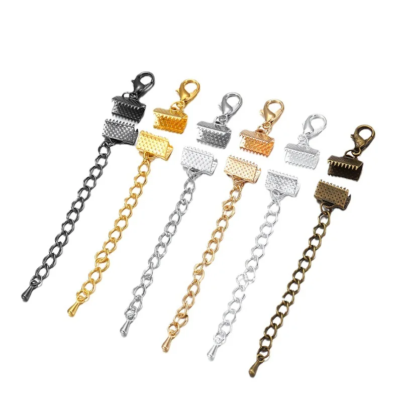 diy Lobster Clasps with chain toggle clasp for bracelet necklace jewelry making material