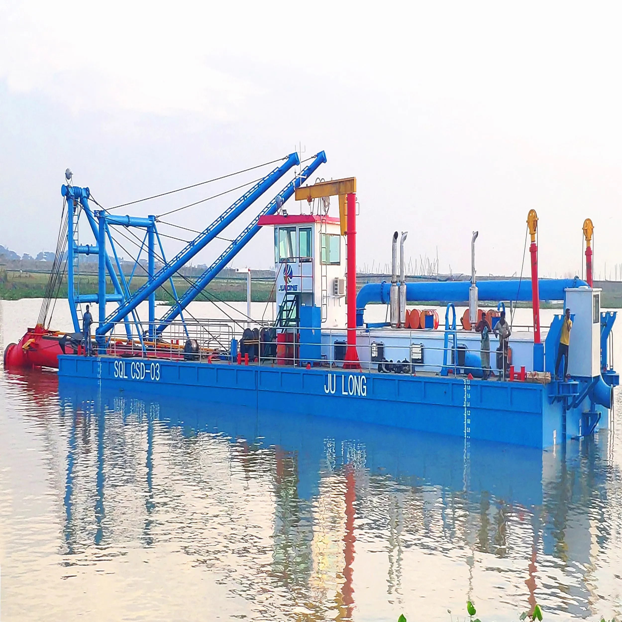 10/8 Inch Cutter Suction Dredger / Small Dredger