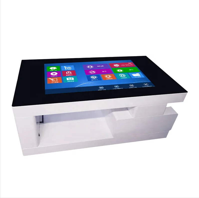 
Game Conference Restaurant Interactive Capacitive Multi Touch Screen Smart Table with Windows/Android System 