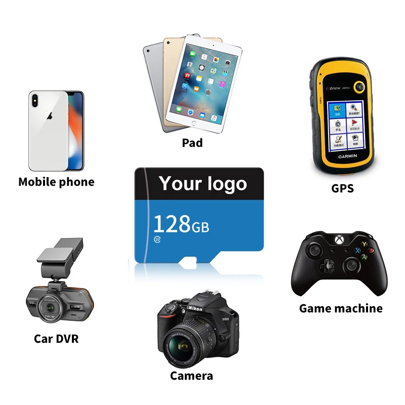 Flash Micro TF SD Memory Cards Class 10 U3 A1 Micro Memory SD 32GB Card 100% Authentic Wholesale Ceamere 32GB 64GB 128GB 256GB