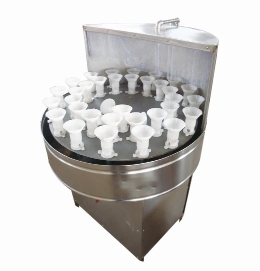 2021 High quality 32 heads semi automatic washing 100 ml glass bottle washing machine