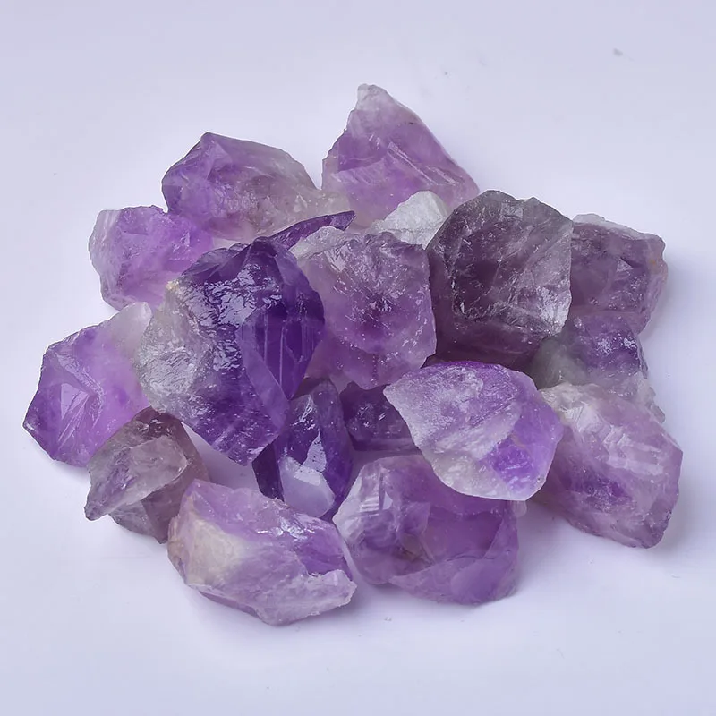 Irregular Reiki Chakra Rough Natural Raw Crystal Stone 25-35mm Healing Rough Gemstones Energy Healing Stones Diffuser stone
