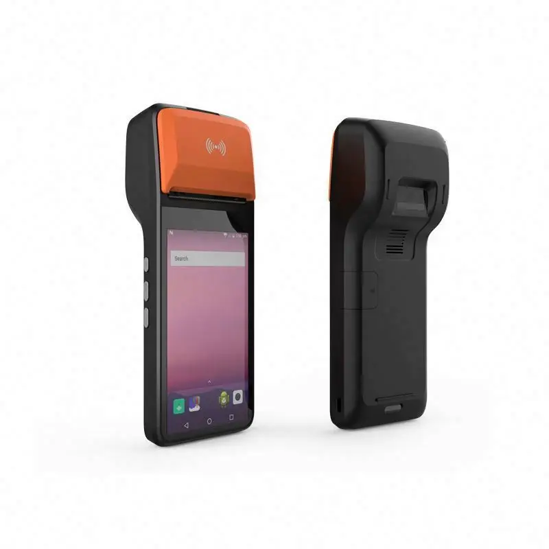 Заводская цена Android 8 1 pos-система все в одном ручной кассовый аппарат умный pos-терминал с принтером Мобильный