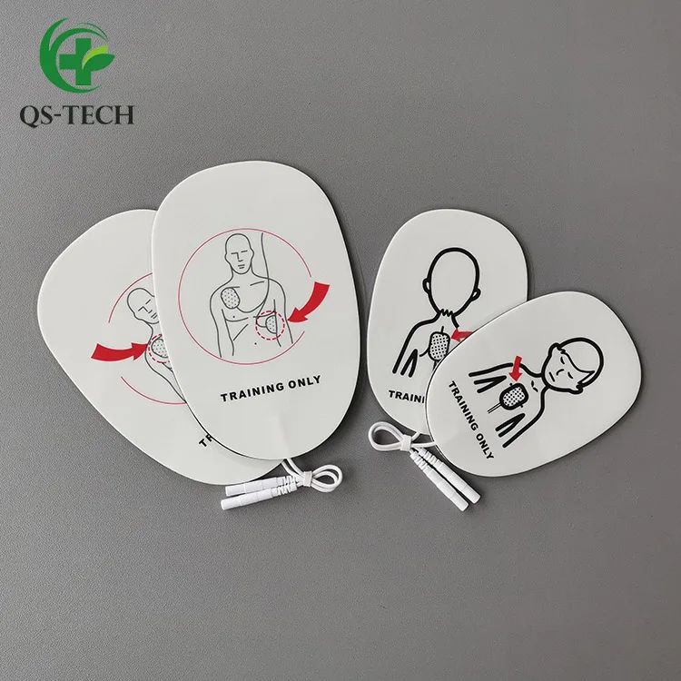 Factory wholesale Adult children defibrillator Electrode Pad for AED Defibrillator Training
