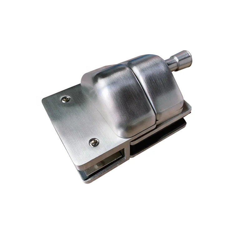 EKOO stainless steel 180 degree side pull glass to glass latch