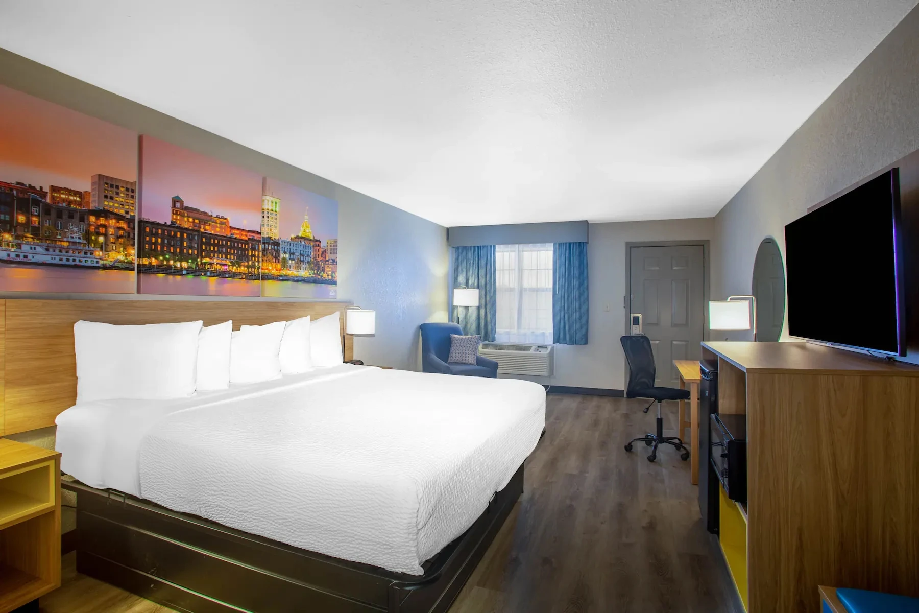 GRT6550 Hotel Furniture Factory for Sale Days Inn Dawn Scheme King Size Hotel Bedroom Sets Furniture Hotel