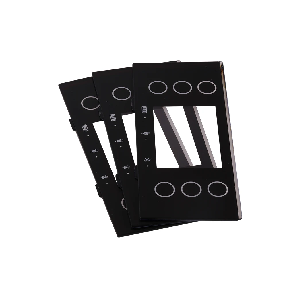 Custom electronics translucence acrylic front panel