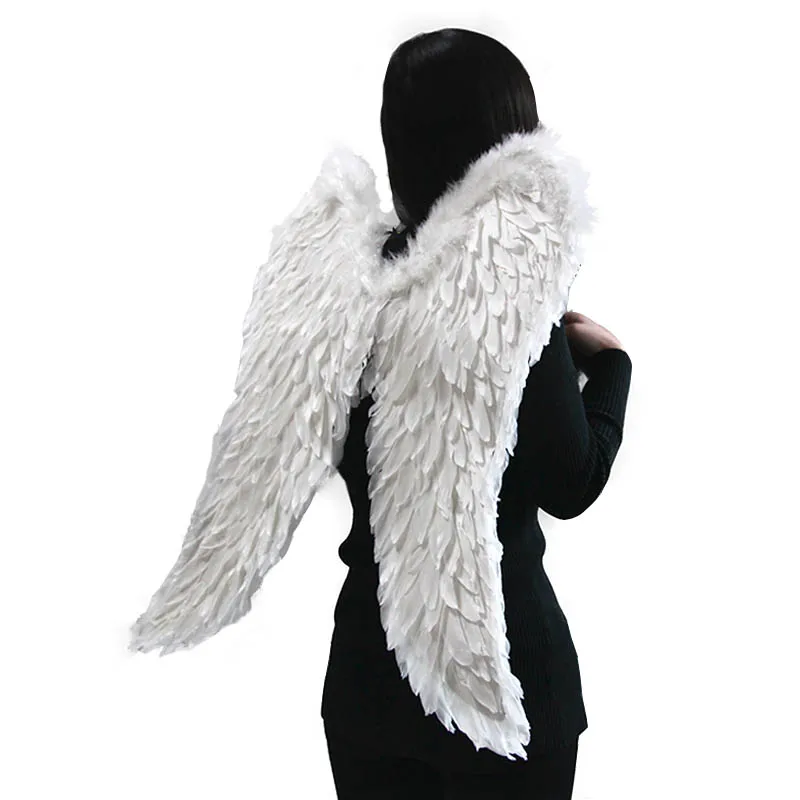Big White Angel Wings Feather Angel Wings Butterfly Wings For Party Supplies