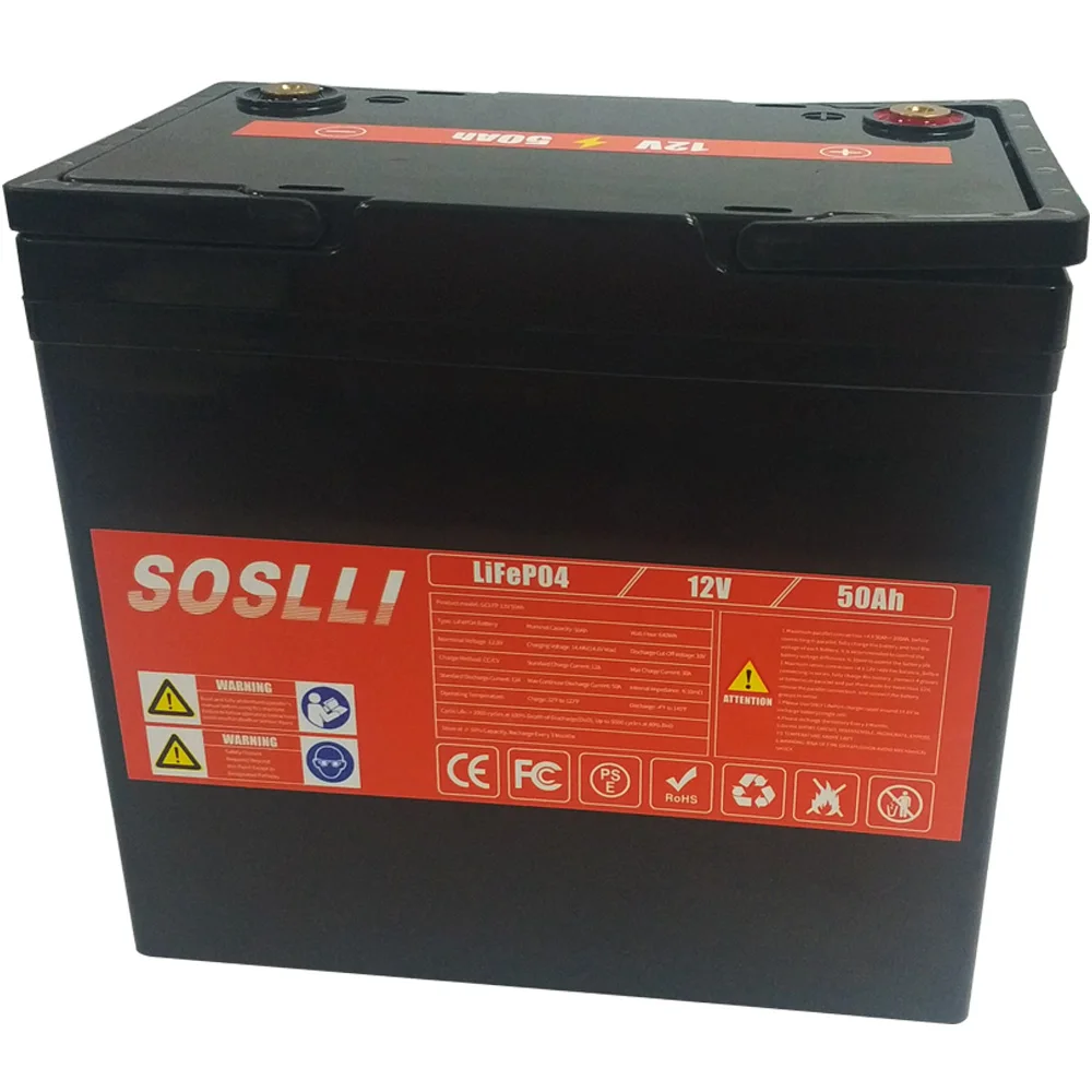 OEM Rechargeable 12V 200Ah Lithium Ion Battery LiFePO4 Battery Pack BMS Long-Life 50Ah 100Ah 300Ah 400Ah 90Ah for storage energy