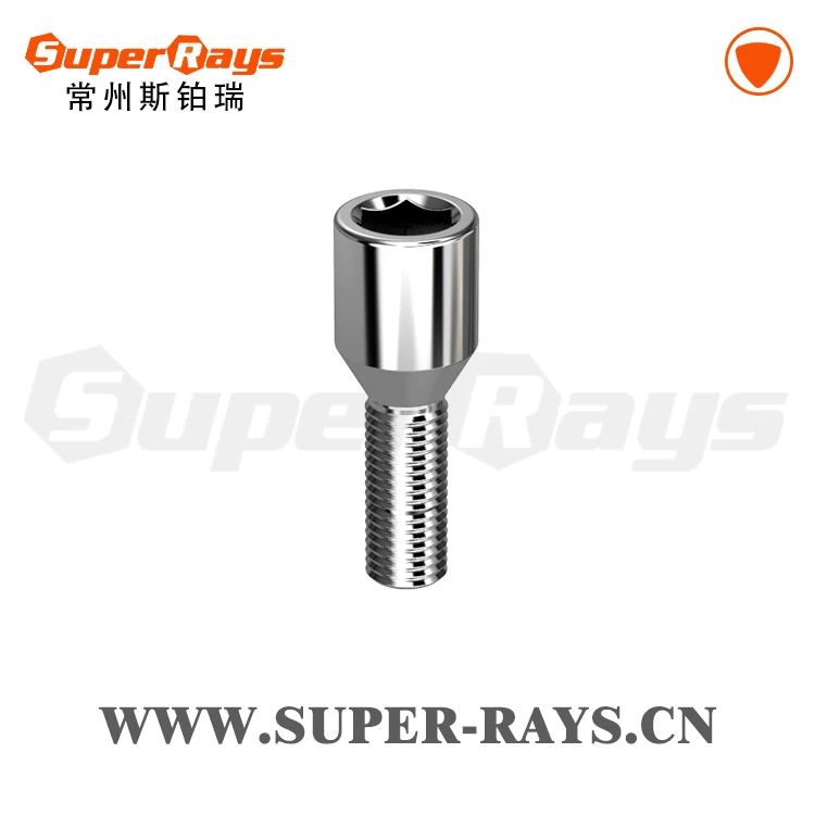 B005-CHROME,INNER HEX CONE BOLT,M/H/L can be customized,M14X1.5,Class10.9,Box Packing
