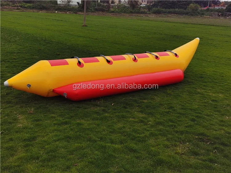 Toy Towable Banana Boat Hot Sale Inflatable Fly Fish Water Sport Game Rubber Boat