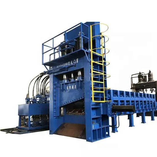500 ton Heavy Duty Scrap Metal Guillotine Squeeze Shear Machine