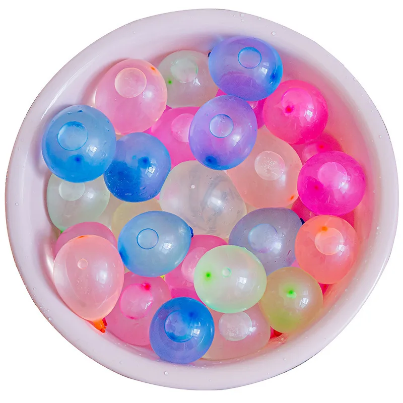 111pcs Interactive Summer Toys Bomb  Party Magic Water Balls Easy Quick Fill Bomb Water Balloons for Outdoor