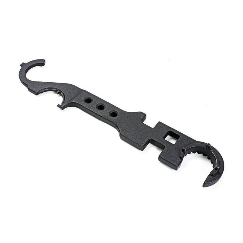 AR15 / M4 M16 Combination Wrench Armor Wrench Nut Tool 8 In 1 Multifunctional Alloy Steel Wrench for Hunting Accessories