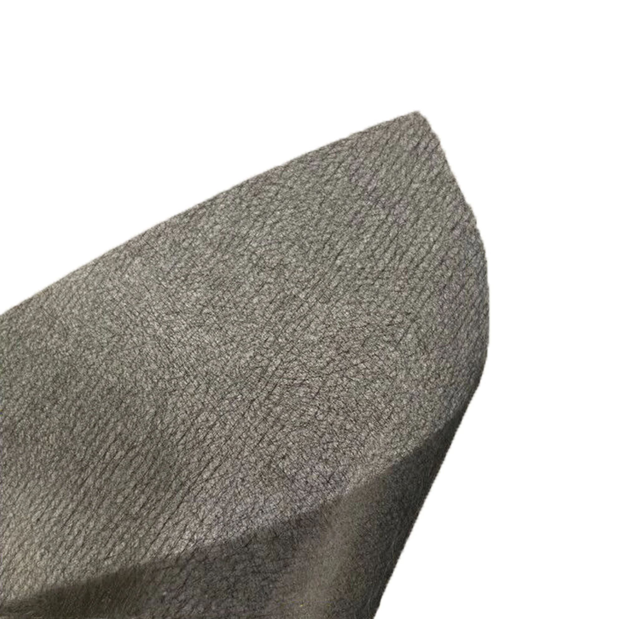 HENGLV Nickel Plated Carbon Fiber Surface Felt Battery Shielding Carbon Fiber Felt Electromagnetic Wave Nickel Plated Carbon Felt