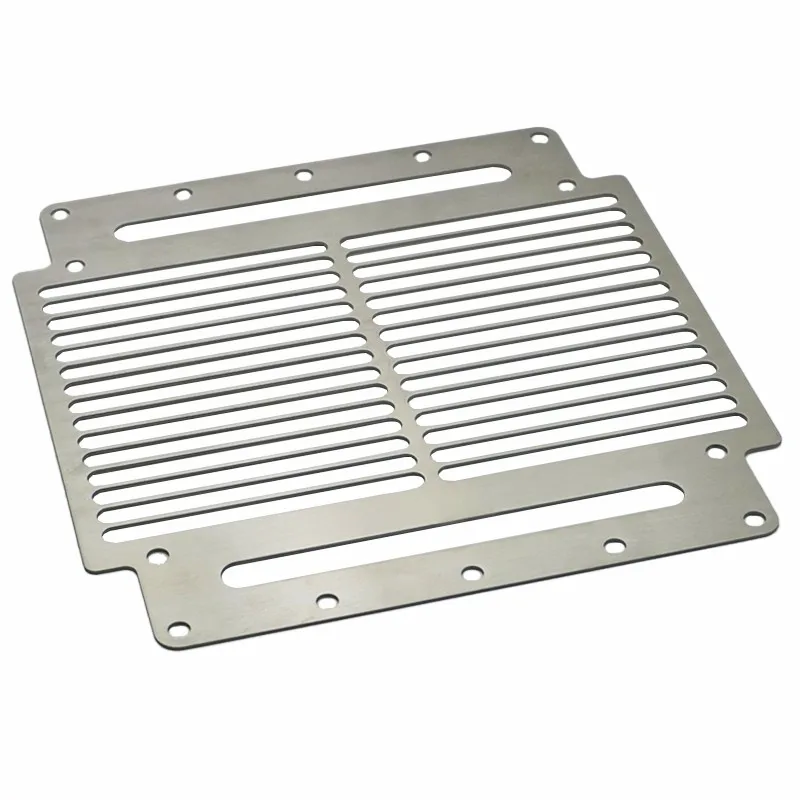Custom Metal Fabrication Steel Panel Laser Cut Aluminum Part