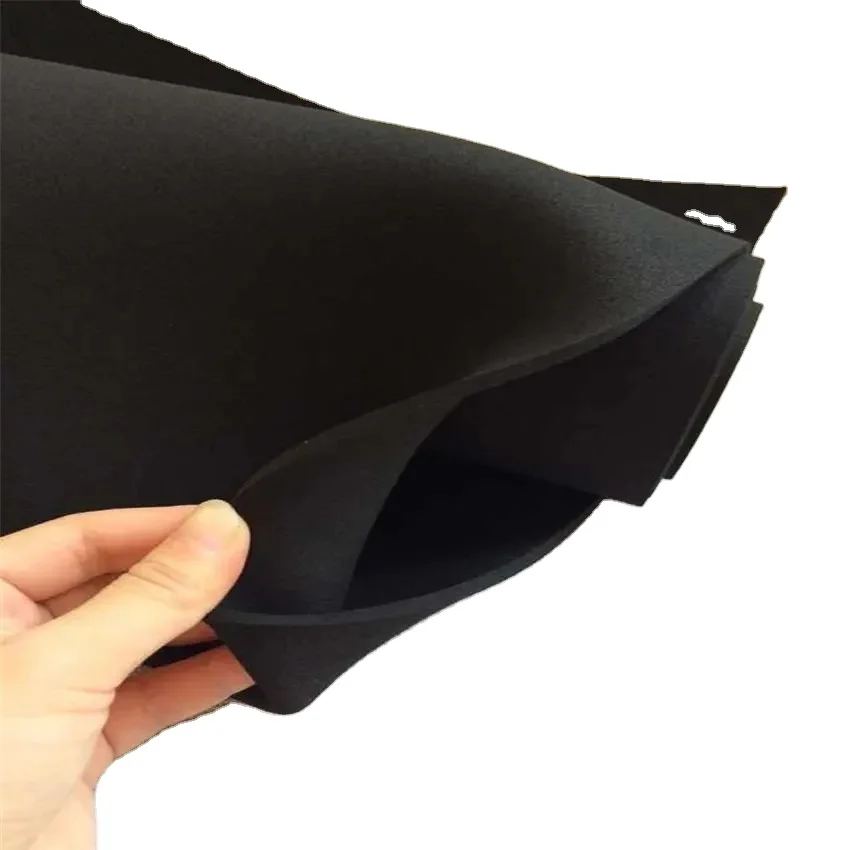 Foam Roll Neoprene Rubber Sheet  CR Neoprene Rubber without Fabric Wholesale 1- 50mm Neoprene Product