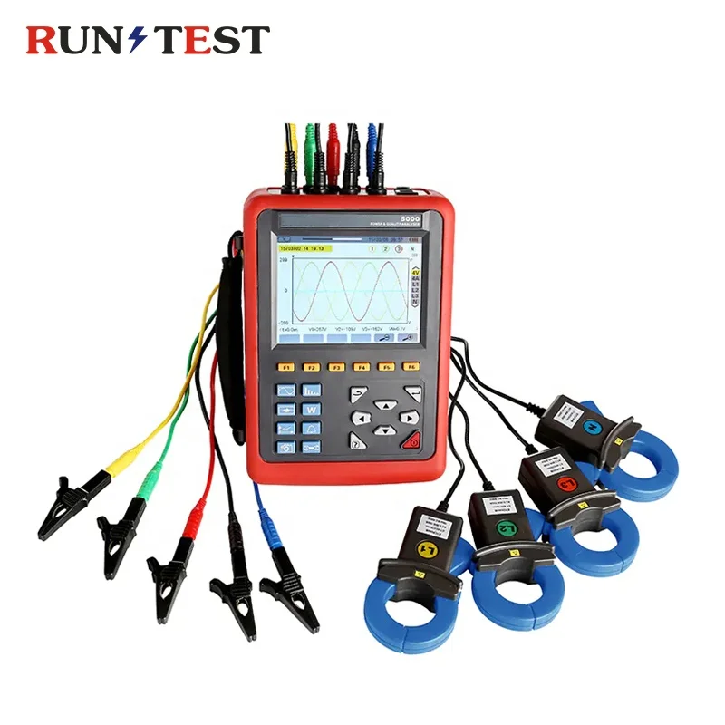 Handheld Portable Power Quality Meter Power Quality and Energy Analyzer