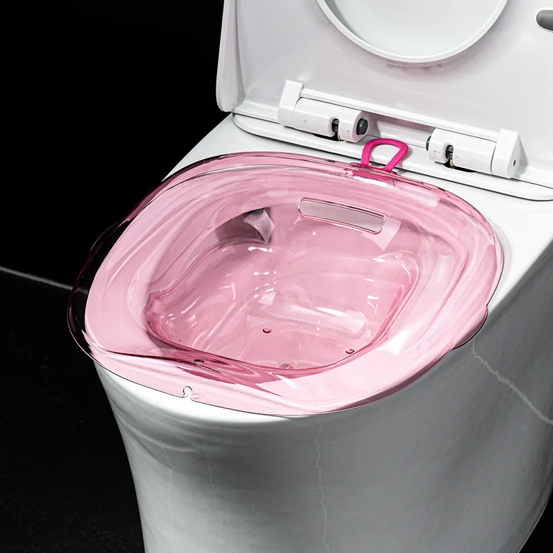 Manufacturer Women Hygiene Intimate Care Yoni Vaginal Steaming Seat Box Salon Foldable Sitz Bath With Pump