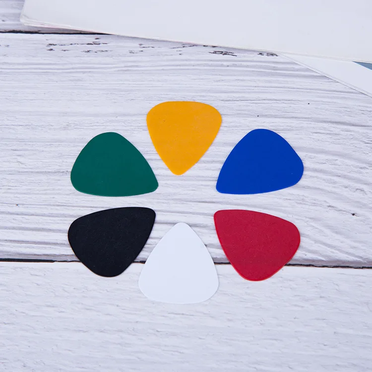 Guitar Picks, 3 Different Thickness Abstract Art Colorful Celluloid Guitar Pick Plectrums For Bass, Electric, Acoustic Guitars