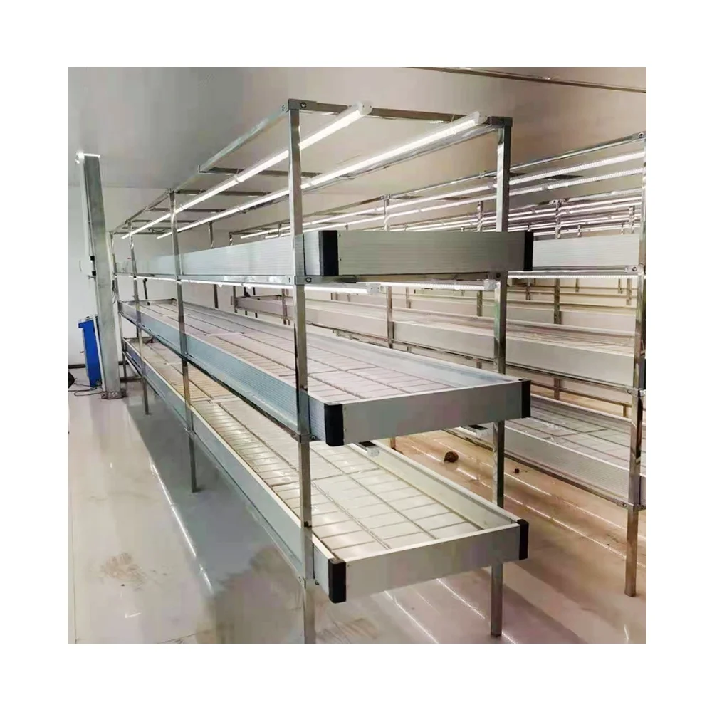 Microngreen tray Multi Layer Grow Table Ebb and Flow Tables Flood Trays