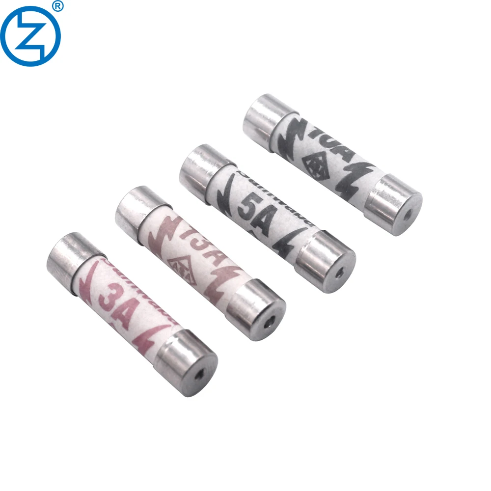  Цилиндрический керамический 1 amp предохранитель UL 5x20 6x32 125V 250V 500V 600V
