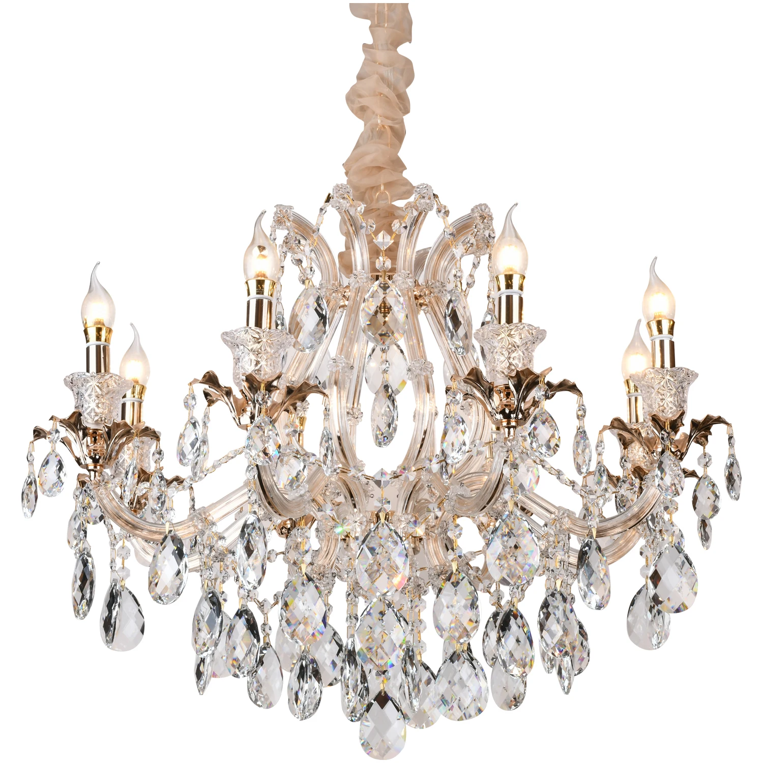 iron pendant lights classic chandelier luxury k9 crystal for living room modern chandeliers and lamps led chandeliers