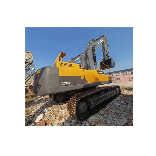 CN Supplier Contact Chat Now Compare Used Large Excavator Volvo EC480DL Mechanical Equipment Power Enough Efficient USA