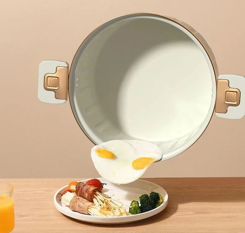 New Hot Sale Enamel Cooking Pot Household Enamelled Inner Liner Non-stick Soup With Double Side Locks