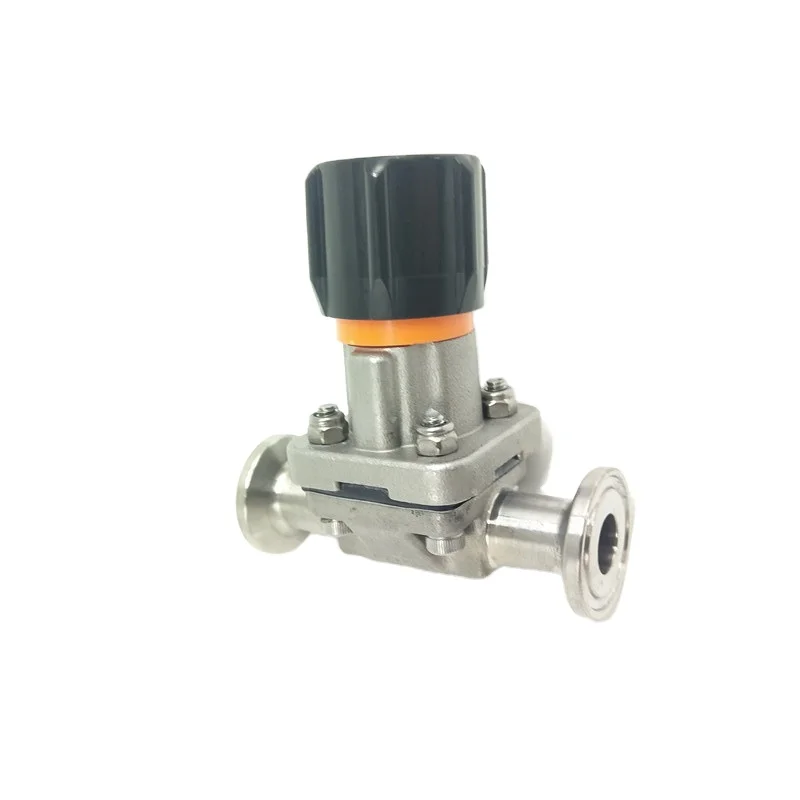 China Sanitary Mini-Diaphragm Valve,SMS19 25 32 38 51, stainless steel  304&316 Globe Valve