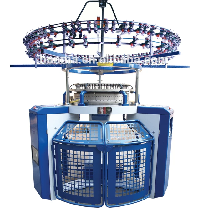 
hanma high speed high quality Single Terry Knitting Machine 