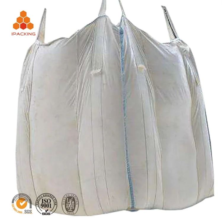 
low price 1 ton virgin pp woven high quality 2mt jumbo fibc big bag for coal cement 