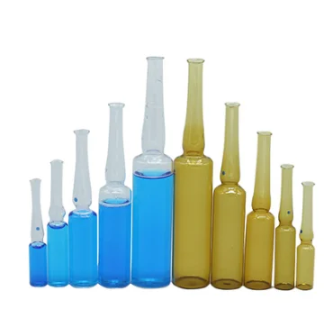 Factory sale vitamin c collagen glass ampoule for face Anti aging Brightening skin care Hyaluronic Acid serum