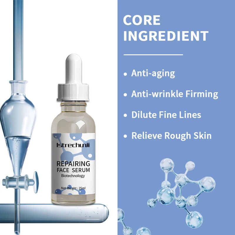 FGF Growth Factor Microbial Fermentation Skincare Anti-Aging Anti-Wrinkle Whitening Nourishing Collagen Serum Face Essence