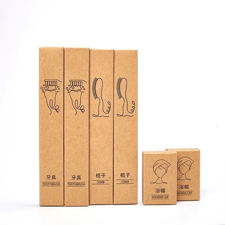 BRT  eco friendly hotel package small bio degradable hotel toiletry packaging