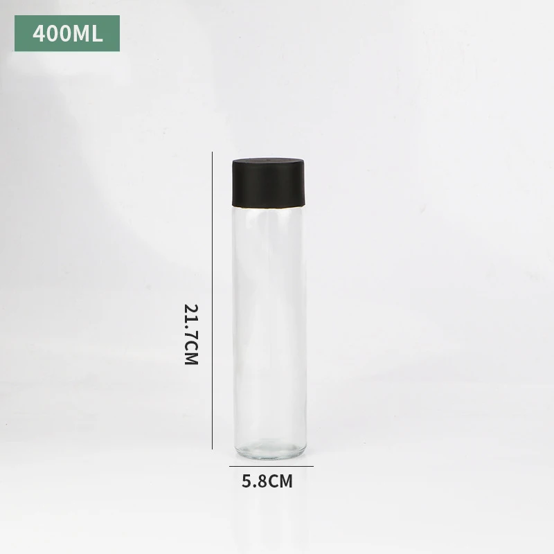 Wholesale Clear 250 Ml 300 Ml 350 Ml 400 Ml 500 Ml 750 Ml 800 Ml Voss Water Glass Drinking Bottle