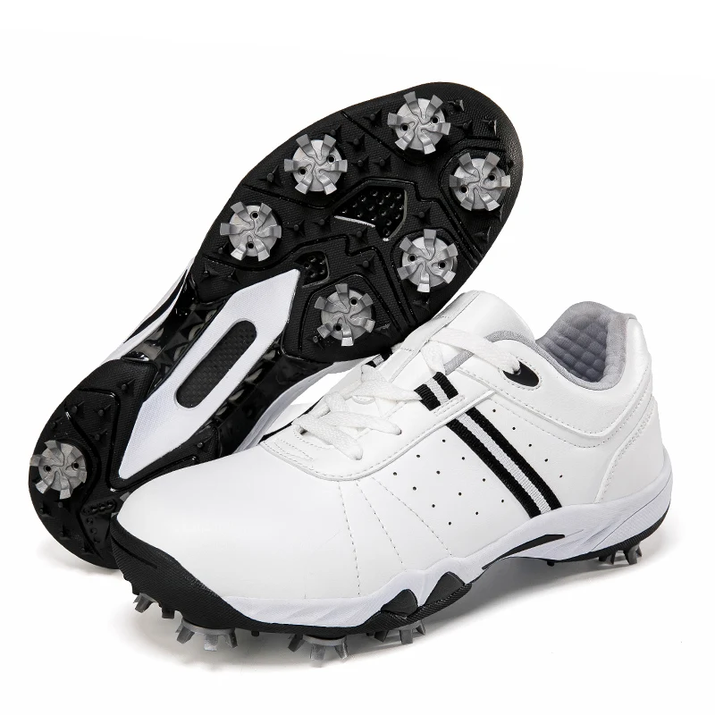 Manufacturer Custom OEM Outstanding Traditions Natural Comfort Spikless Golf Shoes For Men