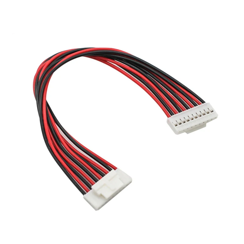 Custom Cable UL2651.28AWG 1.27MM spacing PH10PIN Gray bar terminal cables in factory price