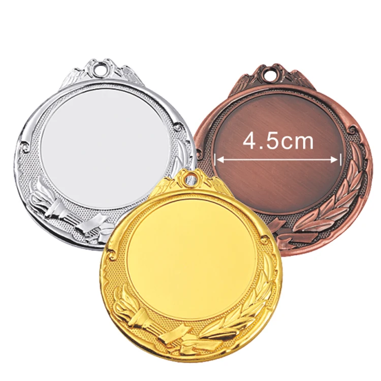 60mm Classic high quality stock insert bank medal and medallions