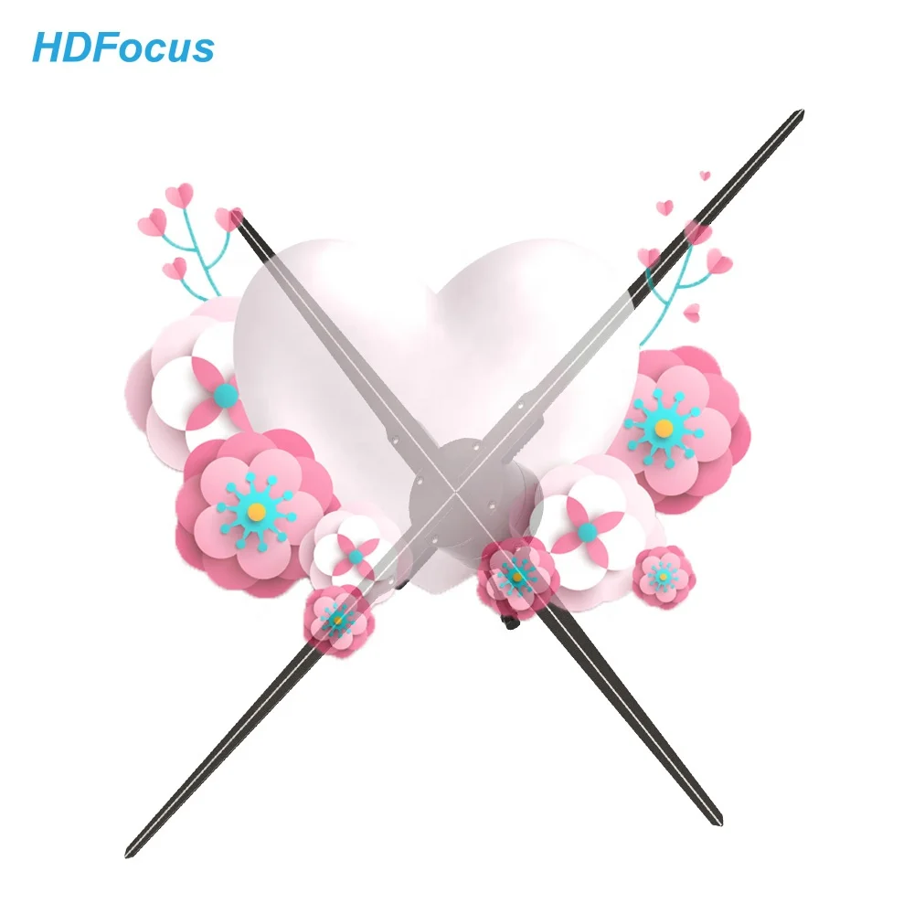 3D Led видео стена голографический вентилятор 100 см проектор Голограмма