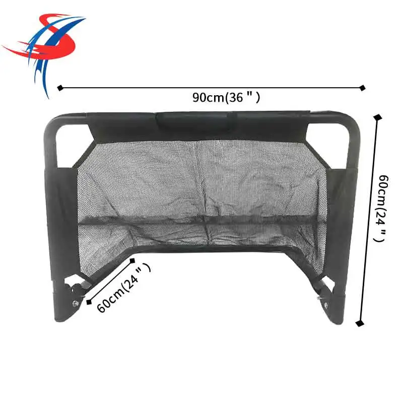 Folding Pop Up Portable Soccer Goal Post With Net For Kids Children Football Training