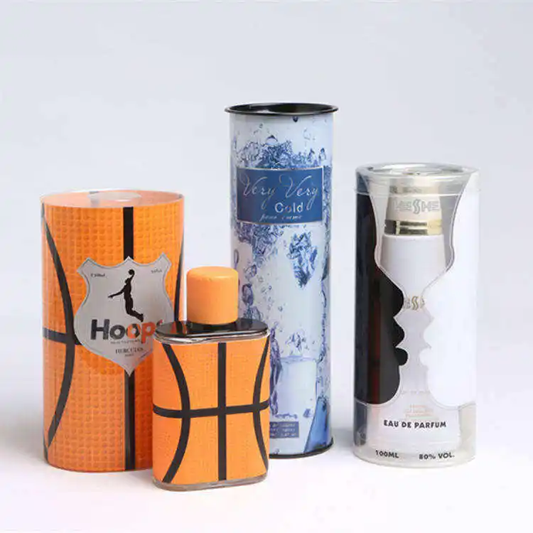 Wholesale Price Custom Logo Cylinder Box Cardboard Tube Packaging Lotion Paper Tube Box
