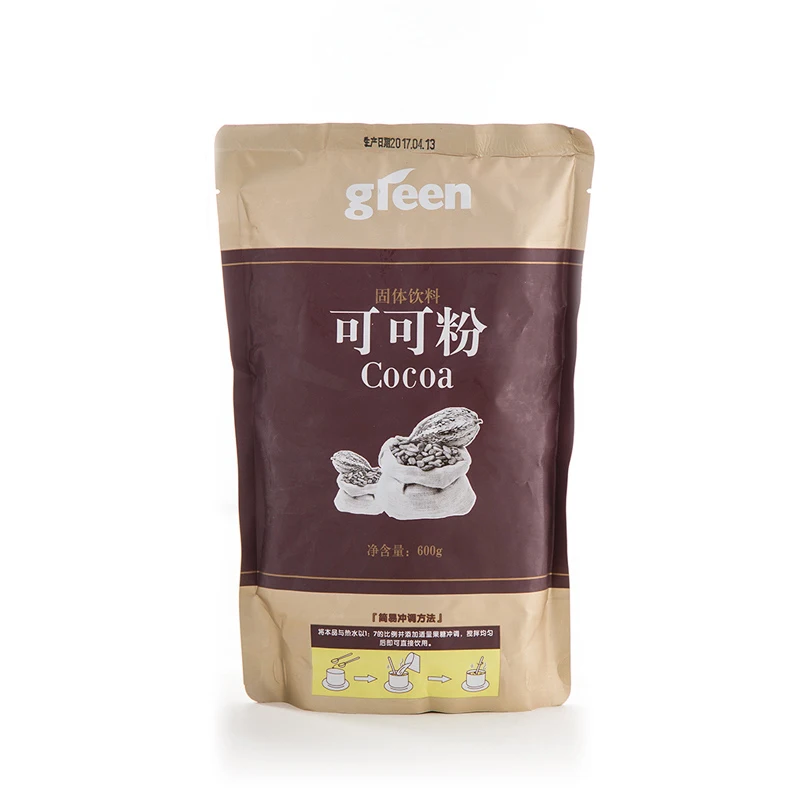 Three in one cocoa powder ingredients mellow and delicious chocolate milk tea raw materials