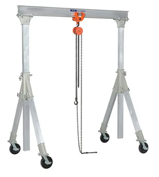 Factory direct  Winch Trolley portal adjustable overhead gantry crane  Special Purpose Big 1ton Overhead Crane Gantry