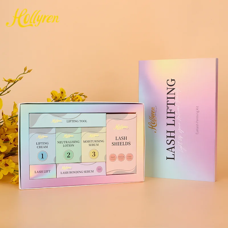 Профессиональный набор для подтяжки ресниц, сыворотка для роста ресниц, профессиональный комплект для подтяжки ресниц, ламинирование бровей частной марки
