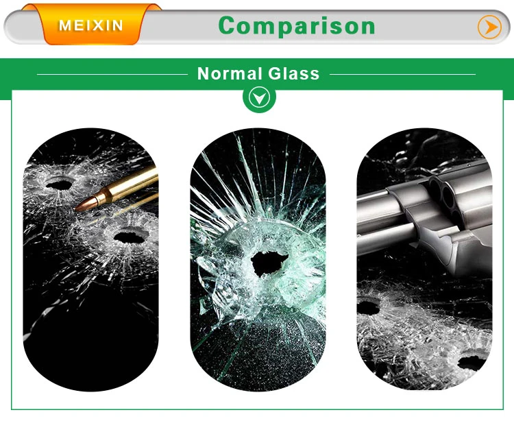 Wall Fence Factory Price Laminated Glass Bulletproof Safety Counter Home Protect Harmless High Strength