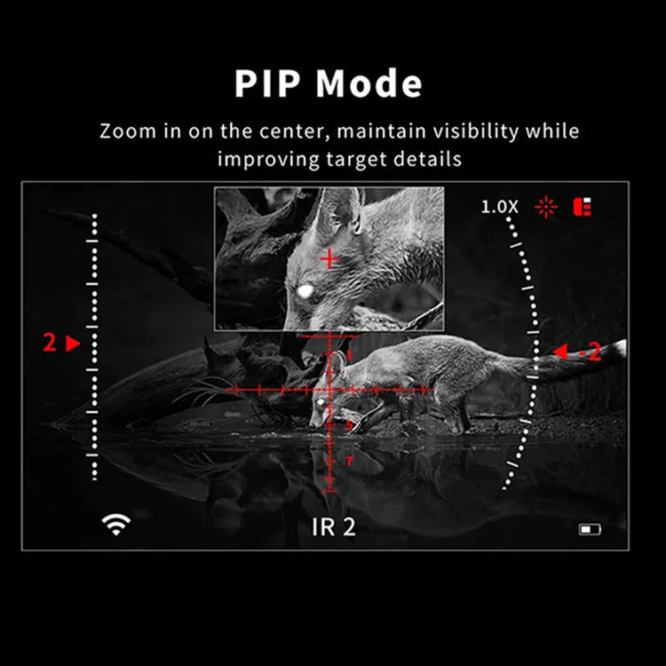 HENBAKER CY800-RL IP67 monocular night vision digital scopes long range scope for hunting